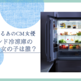 セカンド冷凍庫のCMの女の子は誰？